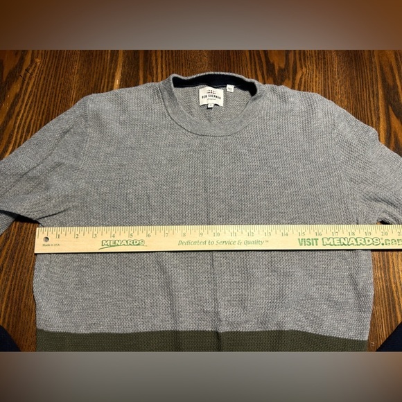 Ben Sherman Men’s Medium Crewneck Colorblock Sweater classic preppy - Picture 7 of 11